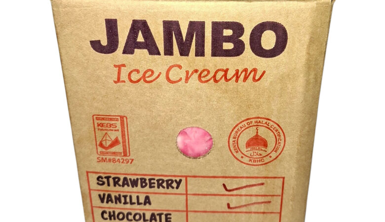 Vanilla-Strawberry Regular Box Ice Cream