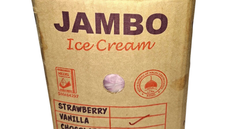 Vanilla-Blueberry Regular Box Ice Cream