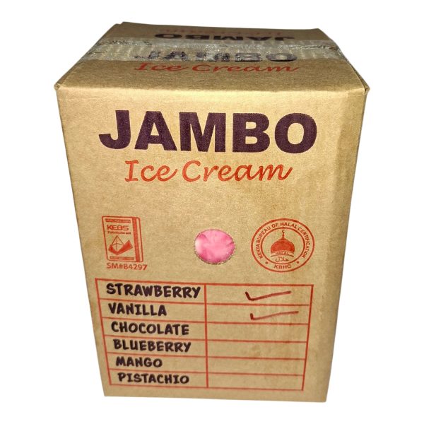 Vanilla-Strawberry Regular Box Ice Cream